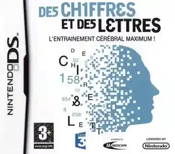 Chiffres et des Lettres, Des - L'Entrainement Cerebral Maximum! (France)-Nintendo DS